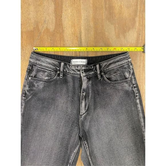 Articles of Society Rene Straight Leg in Hartwell Gray Jeans, Size 27, MP $128 - Picture 8 of 10